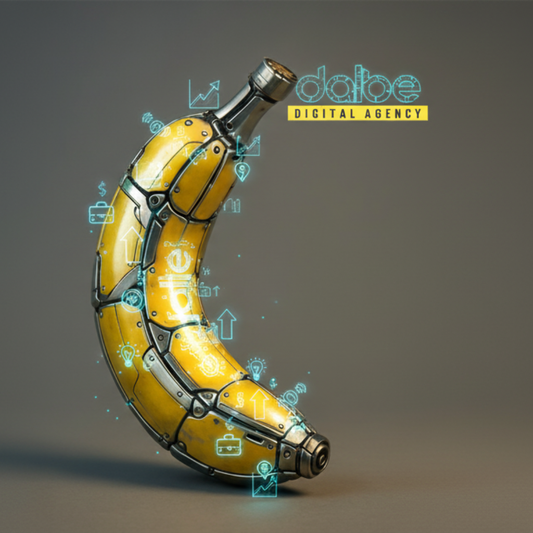 Banana futuristica generat Dalbe